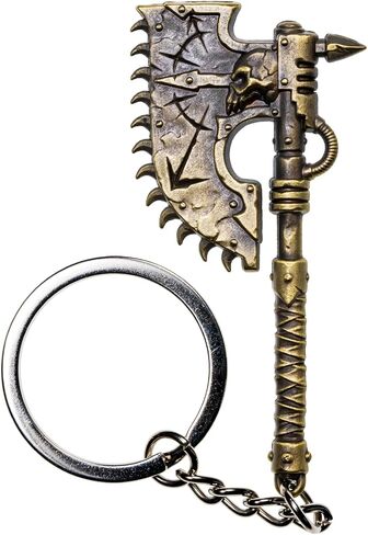 Starforged Compatible with Warhammer 40k Chaos Axe Mans Keychain 1 PC in Kuwait