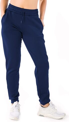 بنطال رياضي نسائي من Yogipace صغير/عادي/طويل بخصر عالٍ ومبطن بالصوف للشتاء الدافئ in Kuwait