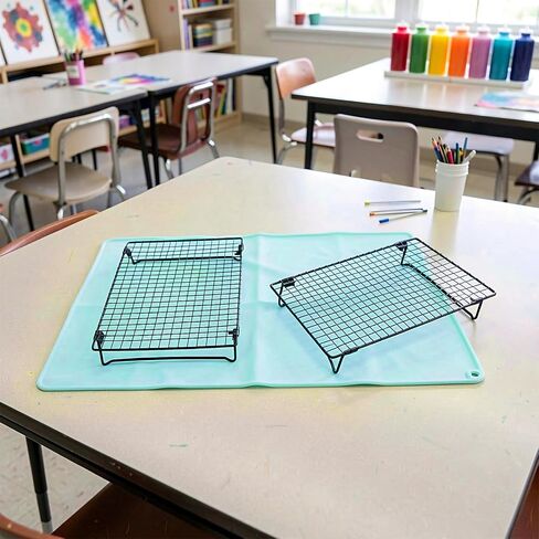 1 Sets Folding Tie Dye Rack, Drying Support Rack with Silicone Mat in Saudi Arabia