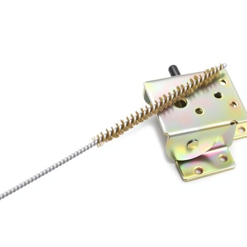 Driak 10 Pcs 6mm Diameter Brass Wire Tube Brush Cleaning Tool 30cm Length in Kuwait