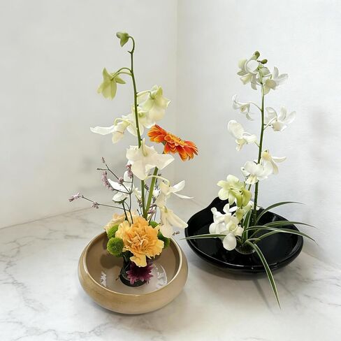 Kenzan Flower Frog Set, 3 Ikebana Stem Holders 0.91", 1.38", 2.36" in Kuwait
