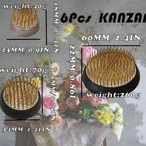 HDRELEODY 3PC 2Inch Round Flower Frog Holder in Kuwait