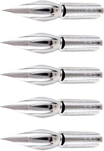 Nikko Manga Pen Nib Saji Pen Crome - 5pc in Kuwait