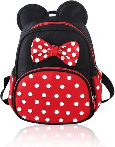 Voikukka Cute Little Girls Backpack Waterproof Small Kids Backpacks for Toddler Girl Bakcpack Travel Bag Baby Preschool Bakcpack Children Bookbag Mini Mouse Bakcpack in Kuwait