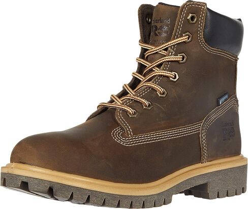 Timberland PRO Men's Direct Attach 6 Inch Soft Toe Insulated Waterproof Work Boot, Marigold in Kuwait