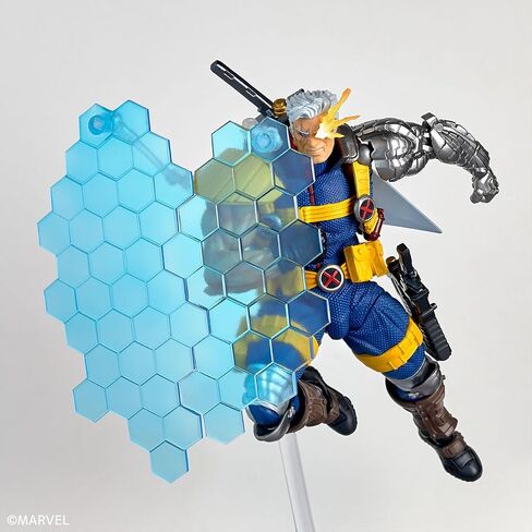 Kaiyodo Revoltech Amazing Yamaguchi X-Men Cable Version 1.5, Total Height Approx. 6.7 inches (170 mm), Non-scale, PVC, ABS, POM, Painted Action Figure NR083 in Kuwait