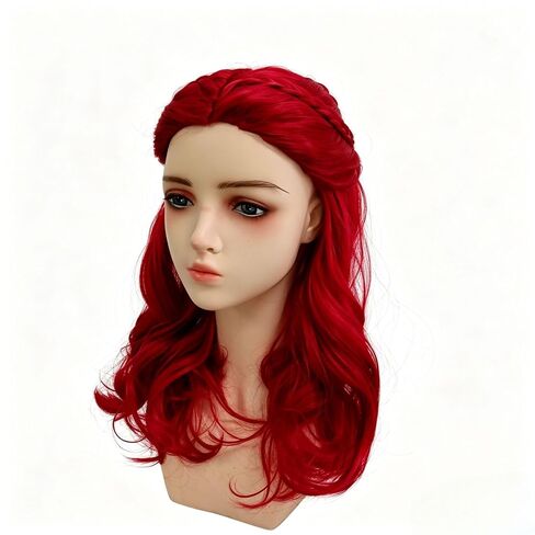 Kids Red Wig, Wonderland Red Costume Accessory, One Size Child in Kuwait
