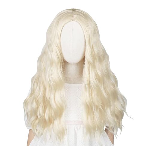 Aicos Long Red Curly Ponytail Wig for Halloween Christmas Costume Party Cosplay in Kuwait