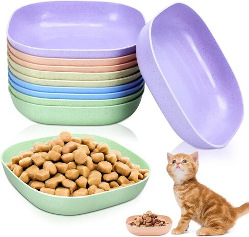 TKOnline 10 Pcs Cat Food Bowl Whisker Friendly ﻿ in Kuwait