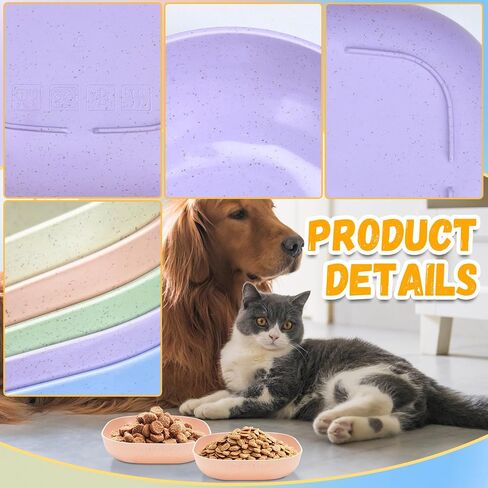 TKOnline 10 Pcs Cat Food Bowl Whisker Friendly ﻿ in Kuwait