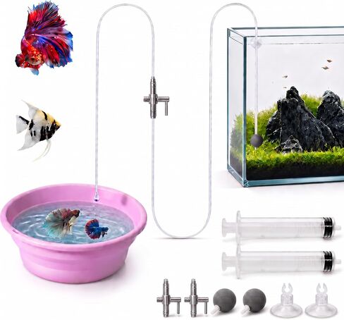 Drip Acclimation Kit for Shrimp and Fish, Slow Drip Aquarium in Kuwait