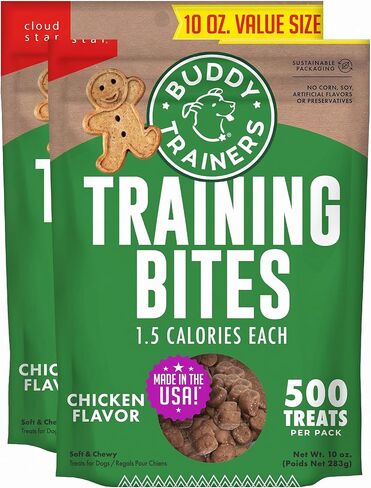 Buddy Biscuits Trainers Soft & Chewy Dog Treats, Chicken, 10 oz, 500 Treats in Kuwait