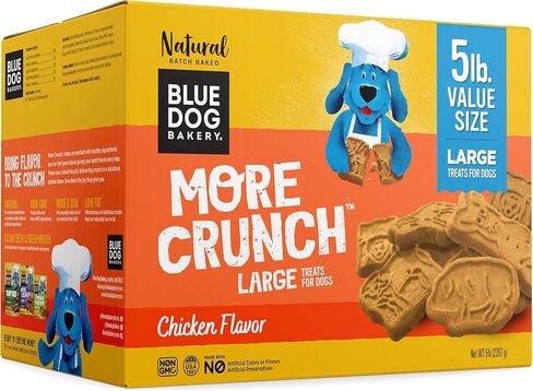 Blue Dog Bakery, More Crunch Assorted Biscuit, Large Dog Treats 18oz 1pk in Saudi Arabia