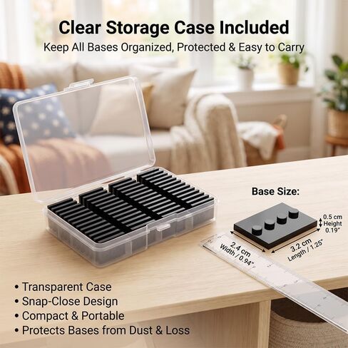 MiniFigure Display Stands 3×4 Compatible with lego Parts and Pieces in Saudi Arabia