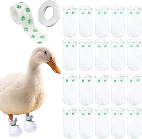 Disposable Duck Shoes for Real Ducks Feet Bumblefoot Care Supplies in Kuwait
