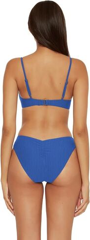 Becca by Rebecca Virtue Line in The Sand Giselle Rib Textured Underwire Bra in Kuwait