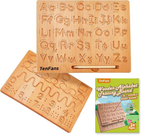 Montessori Alphabet Tracing Board, ABC Writing Practice Toy for Ages 3-5 in Kuwait