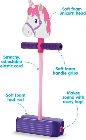 Kidoozie - Unicorn Pogo Jumper - Foam Pogo Jumper for Kids in Kuwait