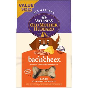 Wellness Old Mother Hubbard Classic Original Mix Dog Biscuits, Natural Training Treats, 4 Flavors, Mini Size, 3.8 lb Bag in Kuwait