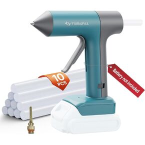 Tilswall 100W Cordless Hot Glue Gun for DeW 18V/20V Battery in Saudi Arabia
