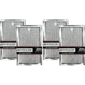 2-Pack Air Filter Factory Replacement For Frigidaire 5303319568 Microwave Oven 12-Layer Aluminum Grease Filter in Kuwait