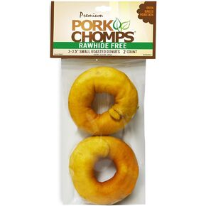 Pork Chomps Roasted Pork Skin Dog Chew 6in Ribs 10ct in Saudi Arabia