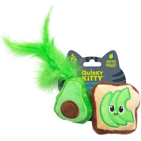 Quirky Kitty Flingin Purr Tarts Catnip Filled Interactive Cat Toys, 2 Pack in Kuwait