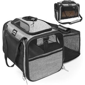 Expandable cat Carrier Soft Sided Airline Approved Pet Carrier Up to 12lbs in Kuwait