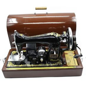 Hand sewing machine, Sewing Machine Manual,Hand Crank Sewing Machine with crank handle Manual Mending For Bags/Clothes/Quilts/Coats in Kuwait