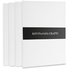 Canvas Boards for Painting 4 Pack 8x10 Inch Blank Canvas Panels in Kuwait