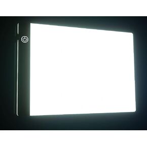 Small A5 Ultra-Thin Portable LED Tracing Light Box Dimmable Tracer Pad Board Universal USB Powered Adjustable Brightness for Artists Drawing Sketching Trace Animation Artcraft 5d Diamond Painting in Kuwait
