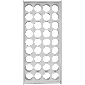 AUNMAS Paint Storage Organizer, 72 Hole Rotating Two Tier (Rotating Paint in Kuwait