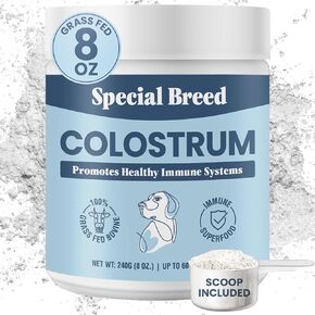 Bovine Colostrum for Dogs and Cats – Grass Fed Colostrum Powder – Immune Support, Allergy & Itch Relief – Gut Health & Seasonal Allergy Defense – 300 ct in Kuwait