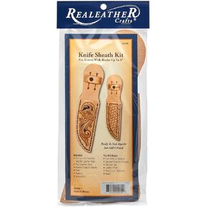 Realeather Knife Sheath Kit, Natural in Kuwait