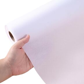 Heavy Weight White Iron-On Non-Woven Fusible Interfacing for Sewing:11.2 Inch x 10 Yard Heavy Weight Non-Woven Interfacing Iron On Polyester Single-Sided Interfacing for DIY Crafts Supplies, in Kuwait