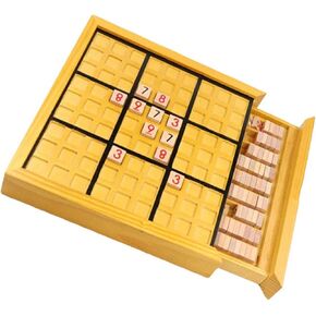 Wooden Sudoku Puzzle Game for Adults, Number Checkerboard in Kuwait