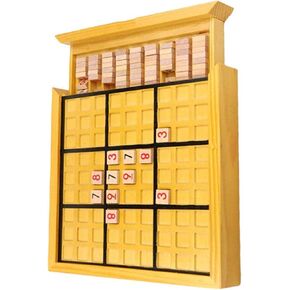 Wooden Sudoku Puzzle Game for Adults, Home Relaxation in Kuwait