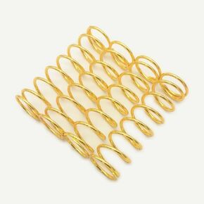 Steel Front and Rear Shock Springs 85mm Gold for Arrma 1/7 Fireteam 1/8 Kraton in Kuwait