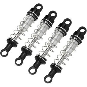 60mm Oil Filled Type Metal Shock Absorber Compatible with MN78 MN82 MN168 MN99sV2 RC Car Adjustable Upgrade refit Parts accessory(Red 2PCS) in Kuwait