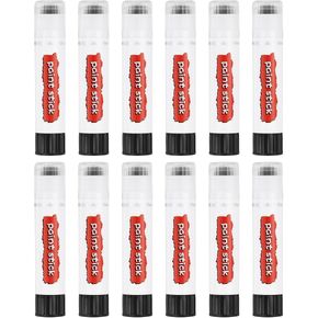 PATIKIL Tempera Paint Sticks, 12 Pcs Solid Tempera Paints Sticks Washable Bulk Markers Pen Quick Drying for Artists Beginners Art Supplies, Light Pink in Kuwait