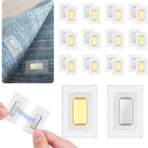48Pcs Hidden Magnetic Snaps Closures for Sewing,1.18 in Magnets Snap Buttons for Purses, 24 Pairs PVC Strong Magnetic Snaps for Clothing,Handbag and Others DIY Crafts in Kuwait