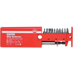 Wiha 79243 Slotted Phillips and Torx Bit Selector with Magnetic 1/4-Inch Bit Holder in Saudi Arabia