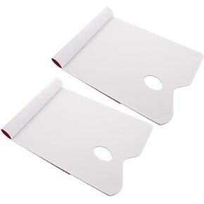 2pcs Tear-Off Paint Palette Paper Pad for Acrylic, Oil, Watercolor in Kuwait