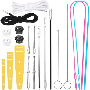 Fedmut 18PCS Drawstring Threader Tool Set with Loop Turner Elastic Threader in Kuwait
