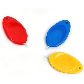 15 Pack Needle Threader, Thumb-Shaped Plastic Needle Threaders for Hand Sewing, Easy Threading Tool for Small Eye Needles, Sewing Machine Needle Threader for Elderly & DIY (5 Blue, 5 Yellow, 5 Red) in Kuwait
