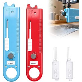 Sewing Machine Needle Threader (2Pcs,Red+Blue) in Kuwait