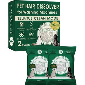 Washing Machine Cleaner for Pet Hair, 2 Sachets in Kuwait