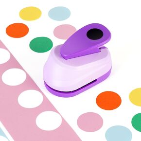 Circle Punch 1 Inch Diameter, Portable Large Hole Punch, 1 Inch Hole Punch, Effortless Circle Punches for Paper Crafts, Cardstock, Scrapbook, Festival Cards, DIY Arts in Saudi Arabia