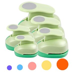 UCEC Circle Punch 2+1.5+1 Inch Paper Punch 3 Pcs Paper Punches for Crafting in Kuwait
