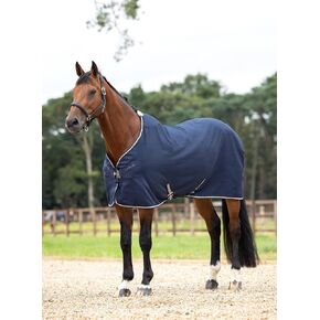 LeMieux Kudos Stable Sheet Navy - Lightweight and Stain Repellent - Durable 1000D Ripstop Outer - 78" in Kuwait